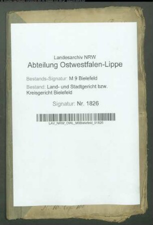 Sonstige: Meyer, Jobst Friedrich: