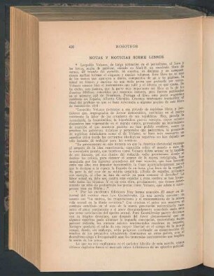Notas y noticias sobre libros