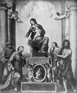 Die Madonna des heiligen Franziskus