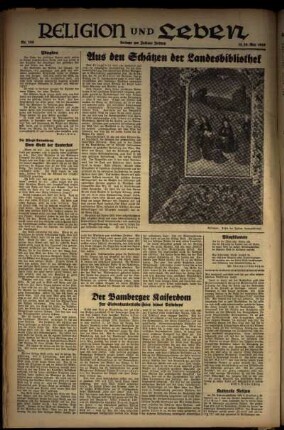 Zweite Ausgabe vom Sonntag, den 16. Mai 1937.