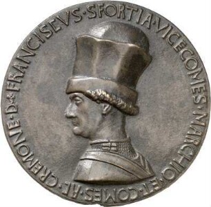 Pisano, Antonio, gen. Pisanello: Francesco Sforza