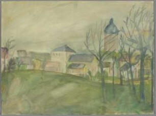 Häuser und Dicker Wilhelm