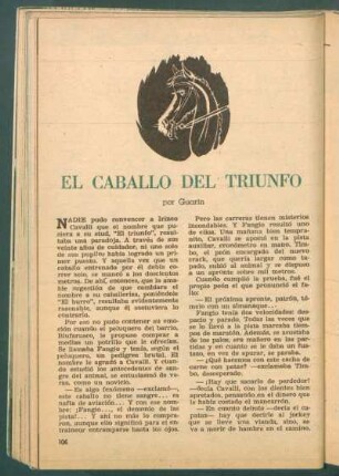 El caballo del triunfo