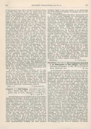 696-697 [Rezension] Uttendörfer, Otto, Das Erziehungswesen Zinzendorfs und der Brüdergemeine in seinen Anfängen