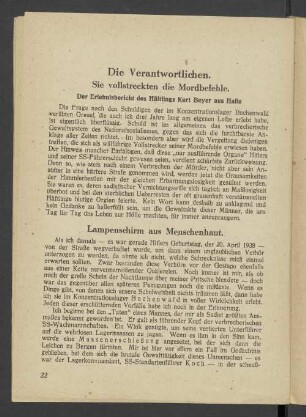 Die Verantwortlichen