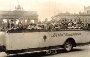Stadtrundfahrt Berlin mit einem Bus der "Elite" Rundfahrten