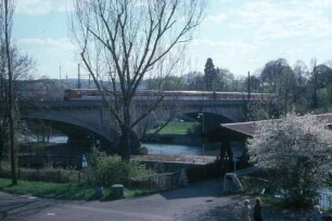 Stuttgart Bad Cannstatt Rosensteinbrücke elTw Baureihe 420