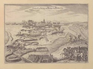 "Prospect der Vestung und Belägerung Philipsburg."