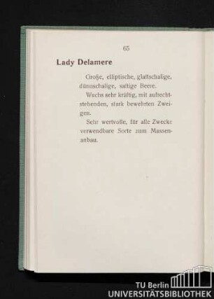 Lady Delamere.