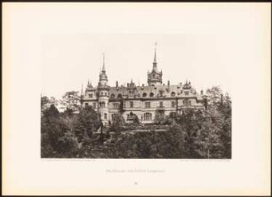 Schloss Langzell, Neckargemünd: Ansicht von Westen (aus: Moderne Neubauten, 1.Jg., 1894, hrsg. W. Kick)
