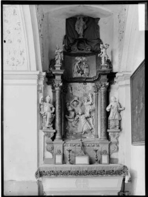 Schöntal Kloster Schöntal Abteikirche Sankt Joseph Stephanusaltar von Philipp Jacob Sommer (um 1727/1729)