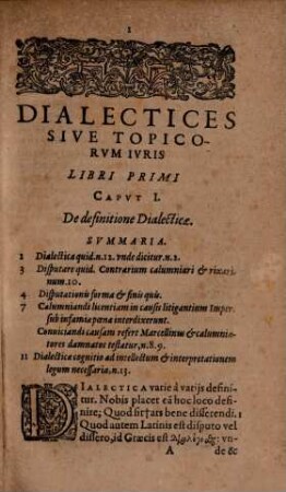 Dialectica iuris exactissima et absolutissima
