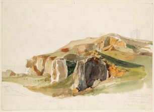 Studie zu Küstenfelsen