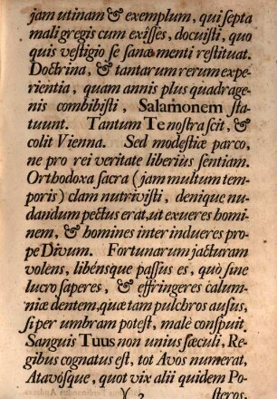 Panegyricus Divo Mauritio Dictus Ob Sapientem, Magnanimam, & Constantem a Castris Maximiani Defectionem