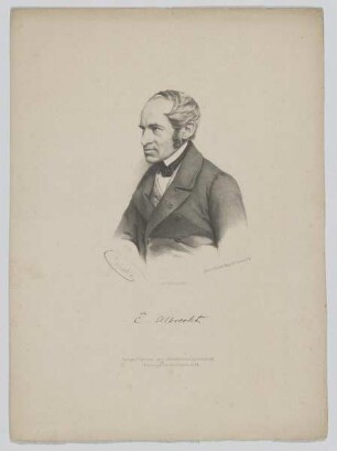 Bildnis des E. Albrecht