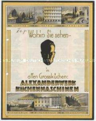 Wohin Sie sehen - in allen Grossküchen: ALEXANDERWERK KÜCHENMASCHINEN