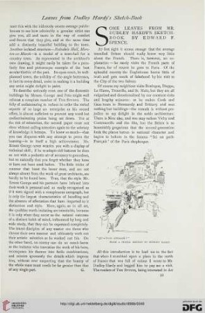 8: Some leaves from Mr. Dudley Hardy's sketchbook