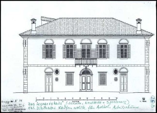 Leonardohaus Südseite