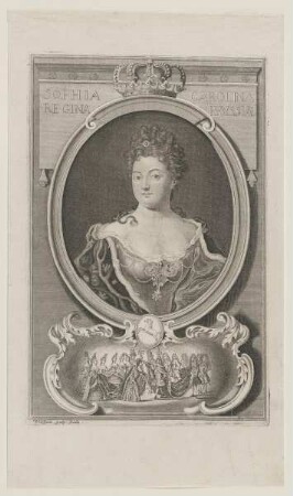 Bildnis der Sophia Carolina, Regina Prussia