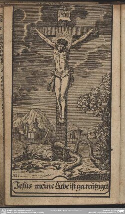 Jesus meine Liebe ist gecreutziget
