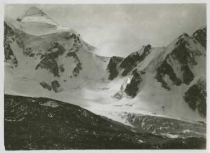 Südseite des Caca-Aca mit Gletscher