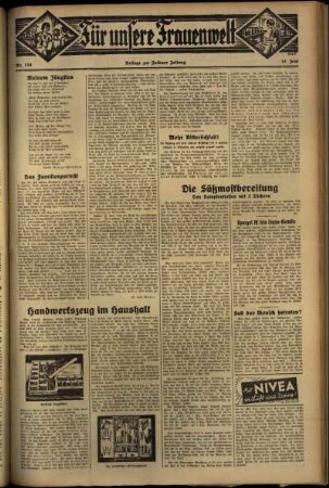 Zweite Ausgabe vom Freitag, den 14. Juni 1935.
