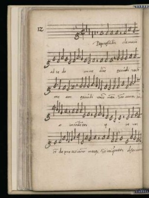 12. De profundis clamavi