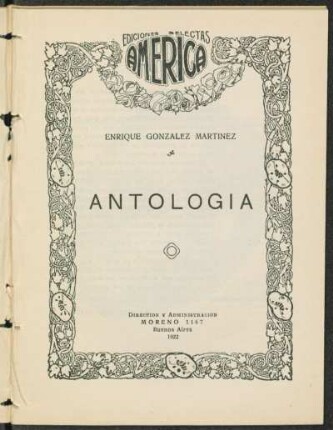 1922004900: Antología
