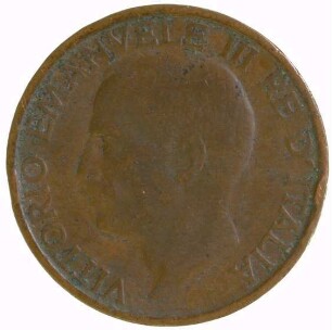 Münze, 10 Centesimi (ITL), 1921