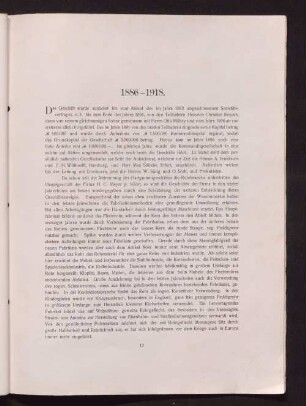 1886 - 1918.