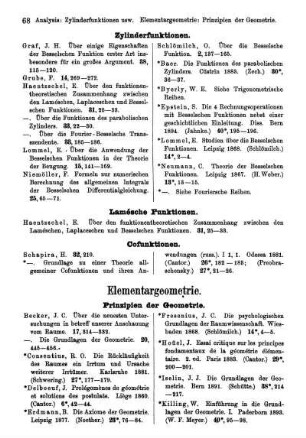 Elementargeometrie.