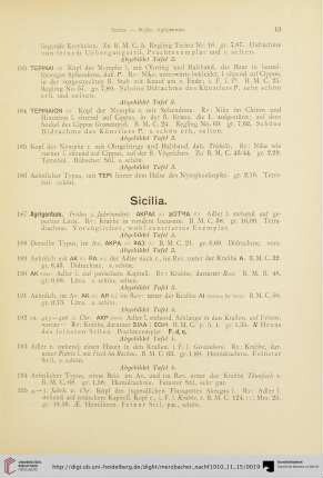 Sicilia (Nr. 187 - 285)