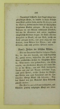 Rom's Zeichen der höchsten Würde