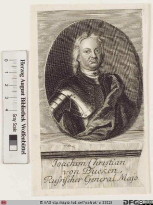 Bildnis Joachim Christian von Bucken
