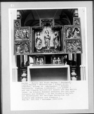 Marienaltar — Altar bei geöffneten Flügeln