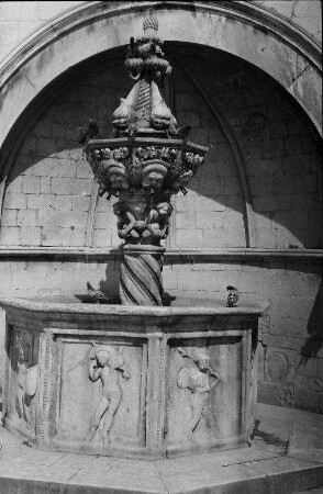 Dubrovnik: kleiner Onofrio Brunnen