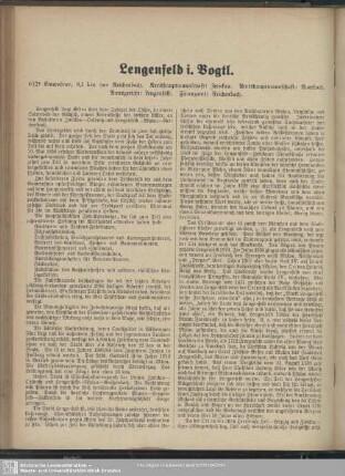 Lengenfeld i. Vogtl.