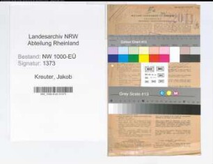 Entnazifizierung Jakob Kreuter, geb. 31.10.1890 (Beamter)