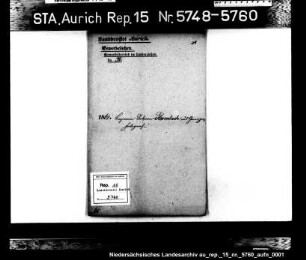 Hausierkonzessionen und -gesuche: Benjamin Salomon Rosenbach aus Groningen, Photograph