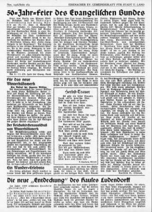 Die neue "Entdeckung" des Hauses Ludendorff / Otto Dibelius