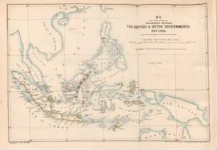 No. 1. Map used during the discussions between the British & Dutch governments 1824 to 1846