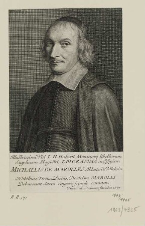 Bildnis Michel de Marolles