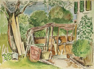Garten in Rowe (Pommern)