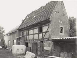 Brabschütz-Podemus, Roitzscher Straße 1. Bauernhof (nach 1800)