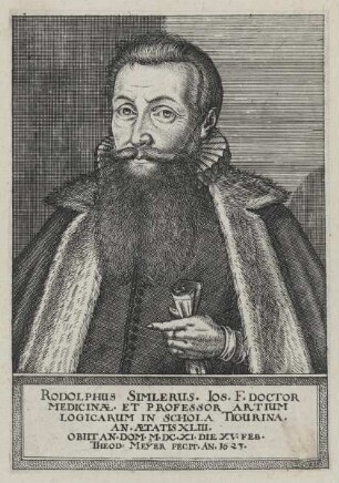 Bildnis des Rodolphus Simlerus