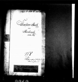 Konsensbuch von Bernbruch (bei Kamenz)