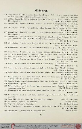 Miniaturen (Nr. 361-390)