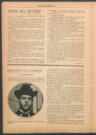 Atentado a la autoridad - Un premio