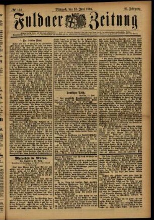 Ausgabe vom Mittwoch, den 13. Juni 1894.