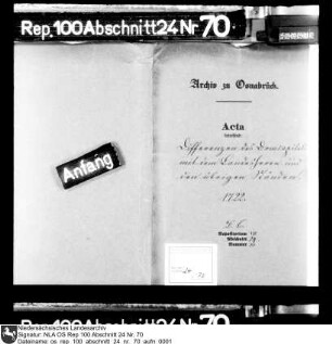 Differenzen des Domkapitels mit dem Landesherrn und den übrigen Ständen